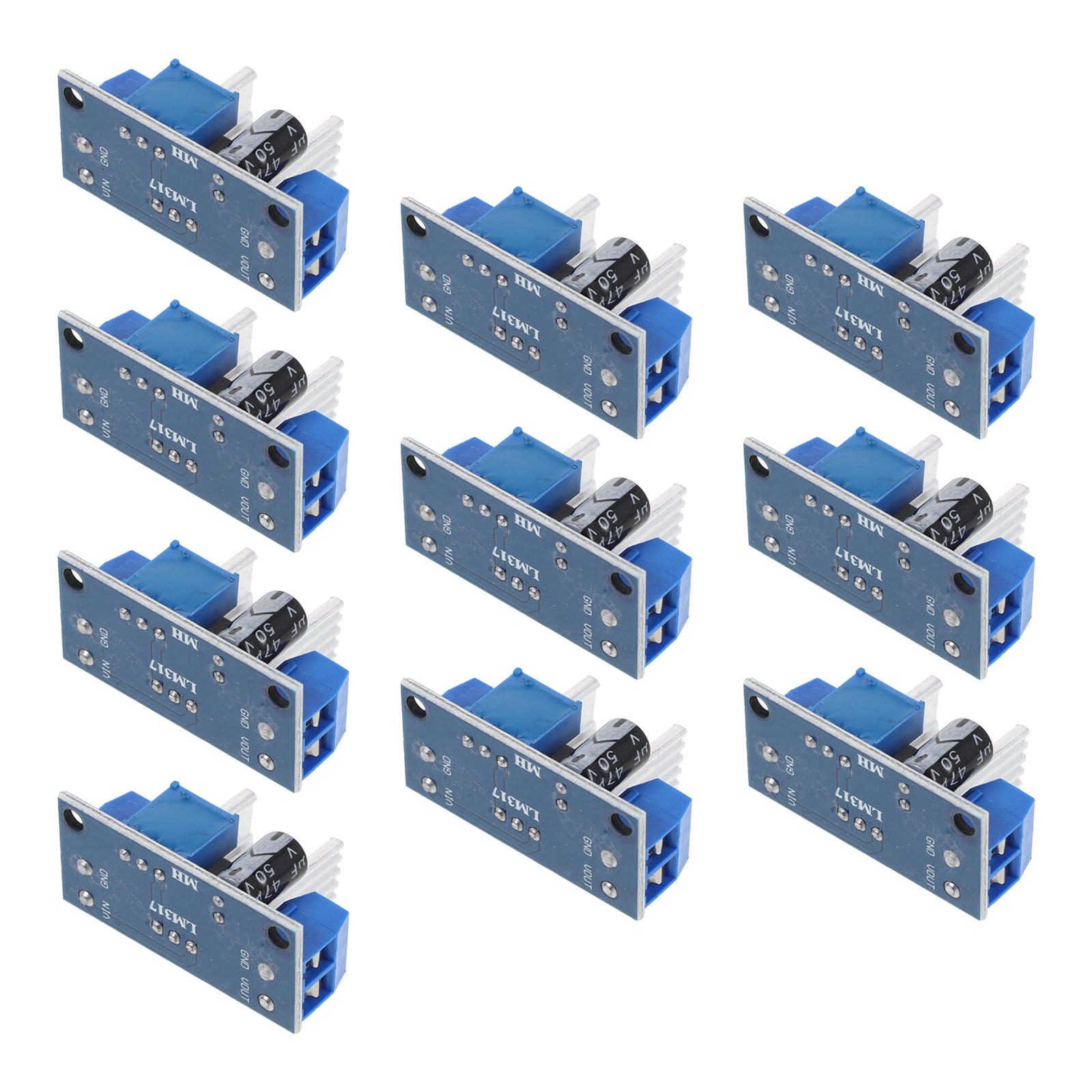 Linear Lab Power Supply Adjustable - 10 pièces, module de régulateur de