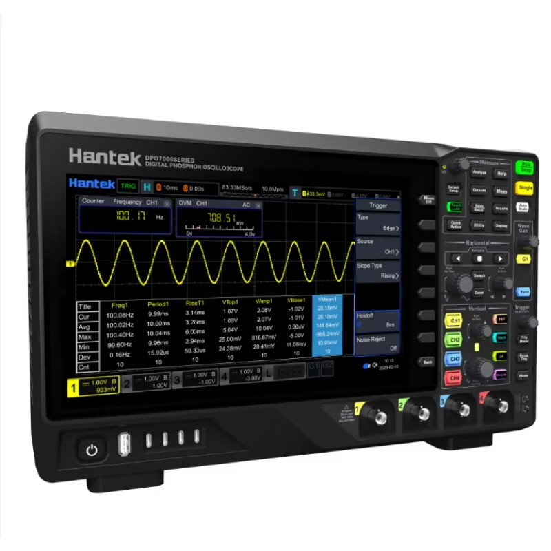 Oscilloscope numérique à stock - Digital Storage Oscilloscope 100Mhz avis et prix