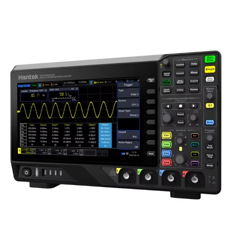 Oscilloscope numérique à stock - Digital Storage Oscilloscope 100Mhz avis et prix